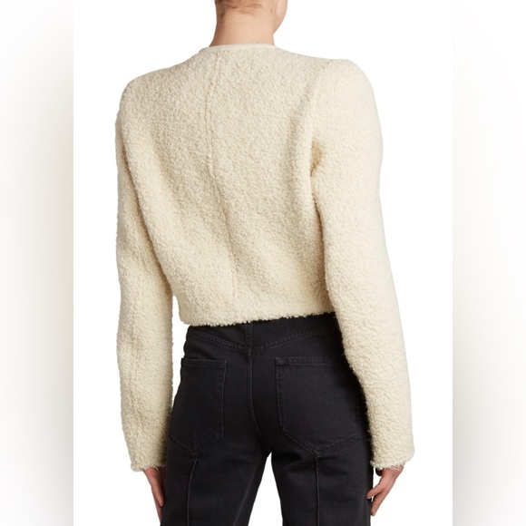 Isabel Marant Jacket Veste Gradiazi in Green Ecru size 36 BNWT Orig $1390 - Picture 4 of 7